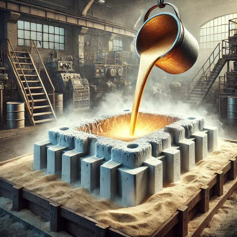 Лиття з металу методом ЛГМ